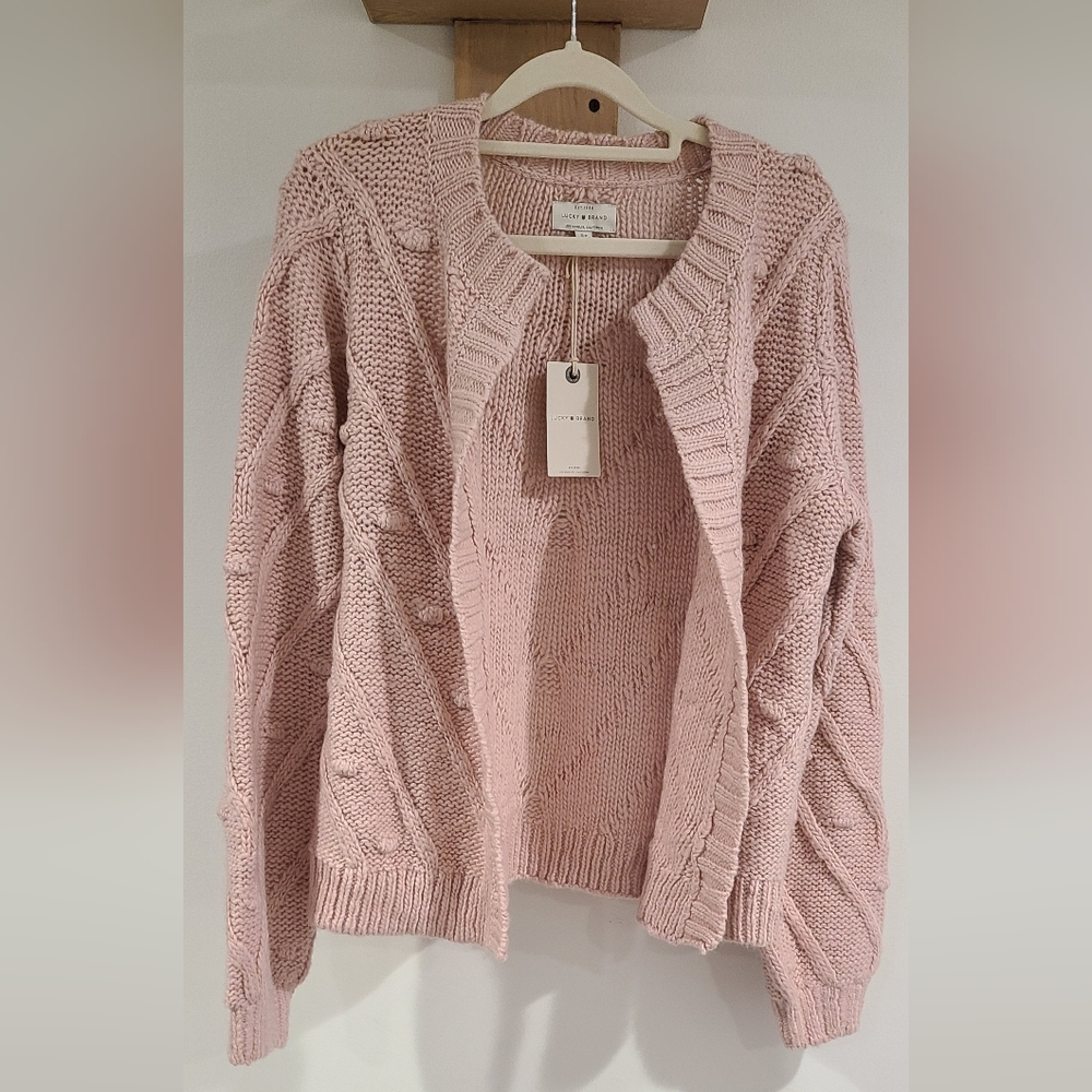 Lucky brand chunky knit cardigan